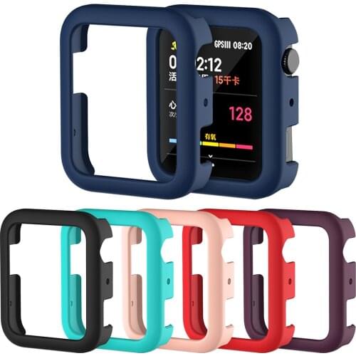 Thin Plastic Cover for Xiaomi MI Watch Case Fashion Hard PC Bumper for MI Smart Watch Frame Lightweight Shell Accessories