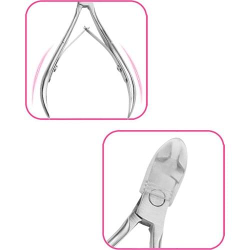 Cuticle Cutter Trimmer Nail Clipper Pedicure Cutter Spoon Nail File