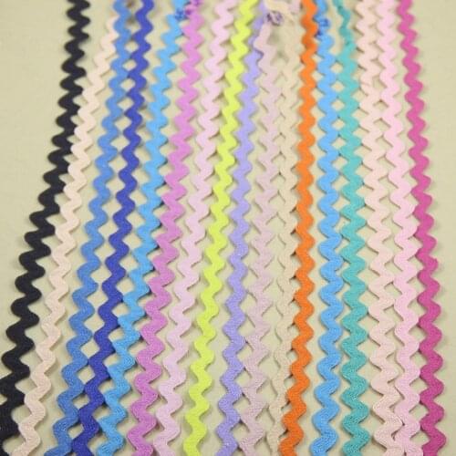 10 yards/lot 4mm line diameter Lace trim cotton curve belt sewing/garment accessories 35-50