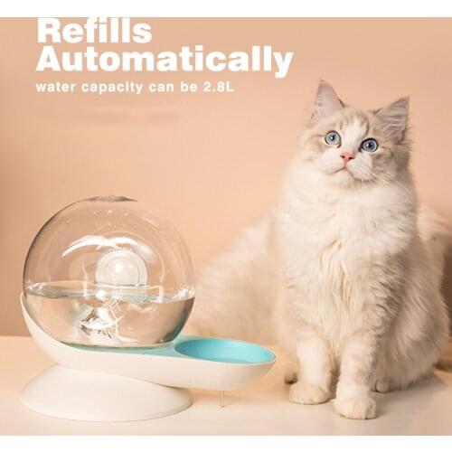 2.8L Automatic Water Bowl Cat Fountain Dog Pet Drinking Water Dispenser Large Drinking Bowl Water Drinker Pets Supply