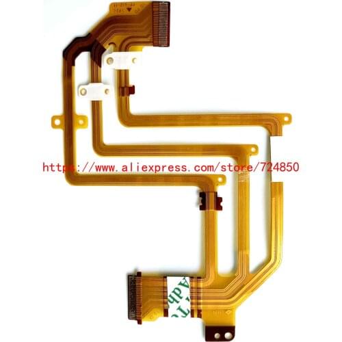 2PCS/FP-412-11 NEW LCD Flex Cable For SONY HDR-HC3E HC3E HC3 Video Camera Repair Part