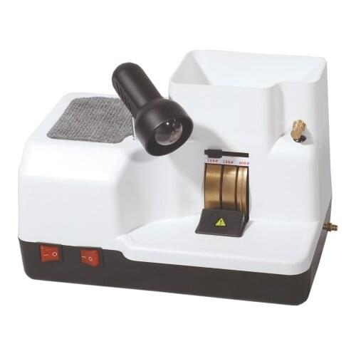 3 Wheels and Eyeglasse Watch &Jewelry Polishing Machine with Water Injection Grinder