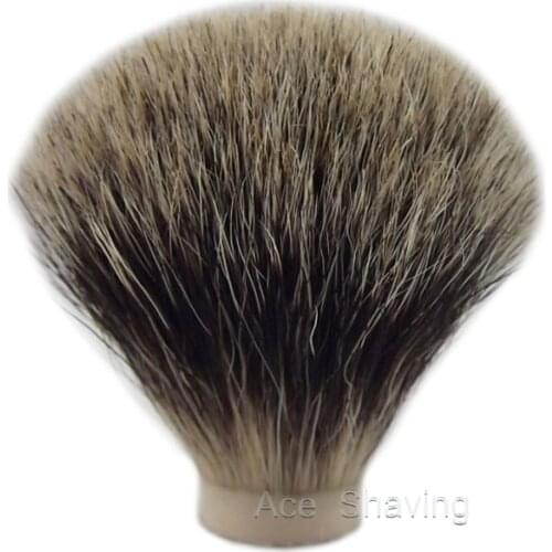 Pure Badger Brush Knots Barber Beard Shaving Hair Head Base Size 20/21/22/24.5/26mm Mens Grooming Tool