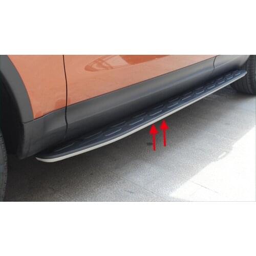 Aluminum alloy + ABS Car Running Board Side Step Nerf Bar Guard Fits For Land Rover Discovery 5 LR5 2015 2016 2017 2018