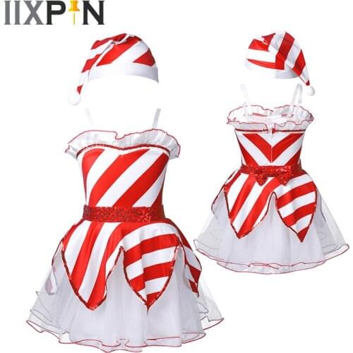 Baby Girl Clothes Kids Dresses for Girls Christmas Stage Clothing Santa Claus Princess Dress New Year Party Cosplay Costume