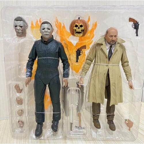 Children cartoon toys clown Stephen Kings It 2017 deluxe version 7 inch movable doll action figure NECA