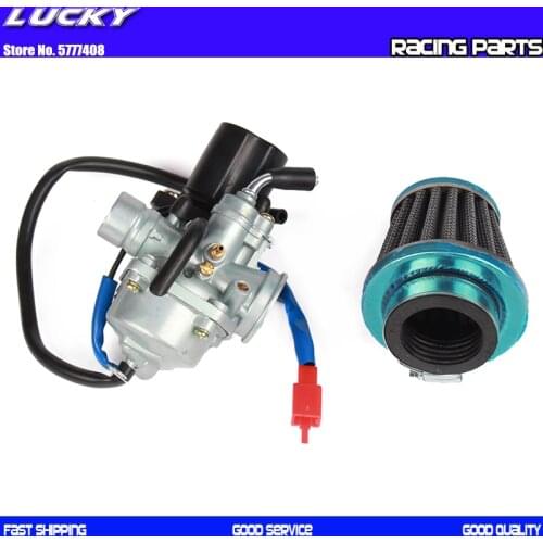 19mm Carburetor with air filter for 2 stroke 50cc 90cc Scooter Moped JOG JOG50 JOG90 1E40QMB 1PE40QMB 1E50QMG E-TON POLARIS