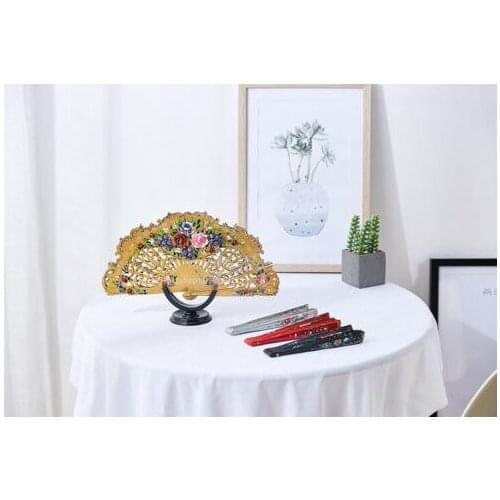 NEW STYLE Wood Fans Custom Dance Fan Hand Painted Spanish Style Fans