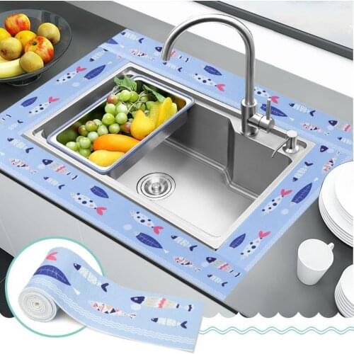 Bath Wall Sealing Strip Self Adhesive Kitchen Caulk Tape Waterproof Mildew Bath Sink Joint Crevice Sticker Corner Stick Strip