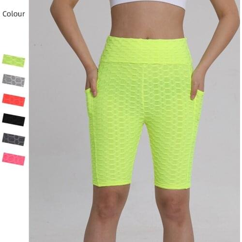 Shorts Women Thin Fitness Casual High Waist Fashion Biker Shorts Summer Slim Knee-Length Bottoms Black Cycling Shorts Streetwear