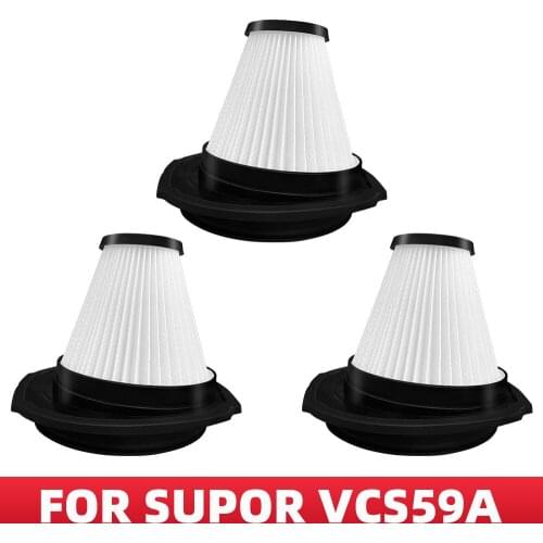 Hepa Filter Replacement Accessories For Supor VCS59A Handheld Vacuum Cleaner Spare Parts Cleaning Tool kits