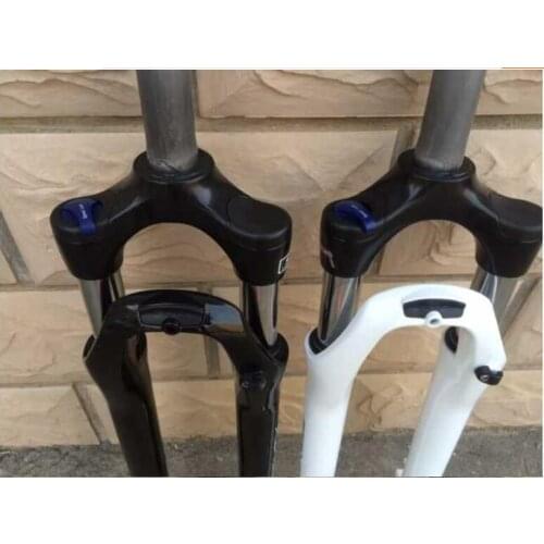 SUNTOUR NEX 26" Non-LOCKOUT SUSPENSION FORK Straight Tube for Ebike Disc Brake only White Black