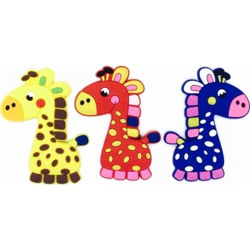 Giraffe/Chicken Shape Flatback Soft PVC Charms Fit Keychain/Fridge Magnet/Clogs/Phone Case/iPad DIY Craft Handmade Gifts