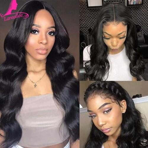 5X5 Body Wave Lace Clsoure Wigs Human Hair Brazilian Body Wave Lace Closure Wigs with Baby Hair 18-34 Inch 150% Density
