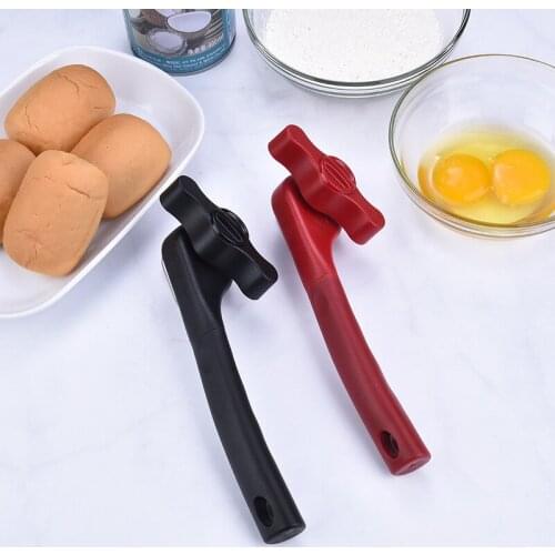 Safety Easy Stainless Steel Manual Can Opener Professional Effortless Openers with Turn Knob Household Kitchen Useful Tools