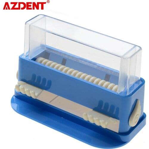 Dental Dentist Cotton Roll Dispenser Holder Press Type Hemostatic Cotton Box
