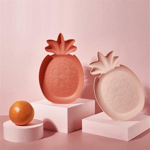 Household Plastic Fruit Plate Living Room Creative Dried Melon Seeds Fruit Plate Household tea Table Snacks Candy Plate