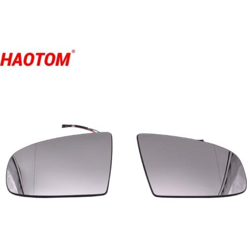1Set Car Electric Heated Adjustable Side Door Wing Rearview Mirror Glass For BMW X5 X6 E70 E71 2007-2016 51167174981 51167174982