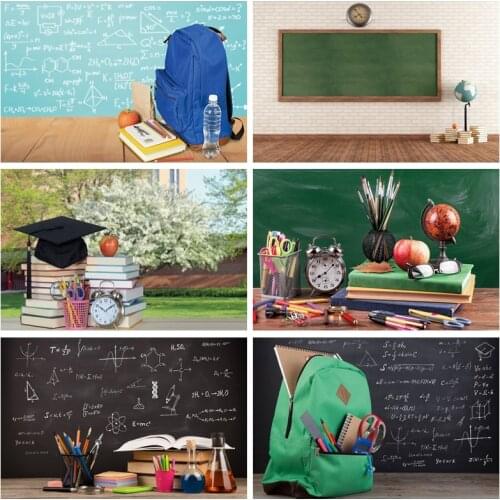 Yeele Back to School Blackboard Chemical Classroom Photography Backgrounds Photographic Customized Backdrops for Photo Studio