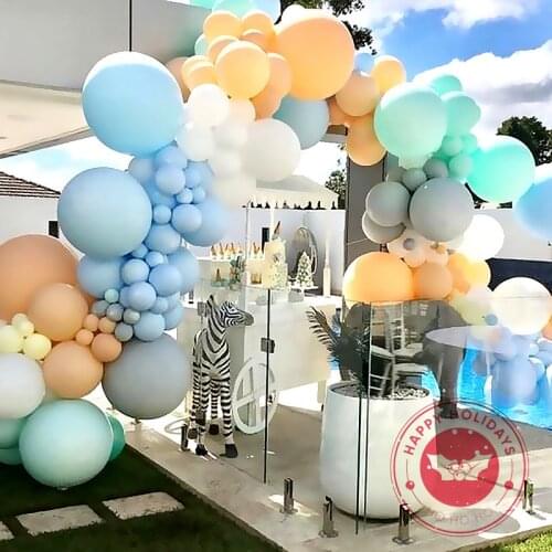 36inch giant balloon big candy colored latex balloons tiffany blue pink matte helium balloon birthday party wedding decoration