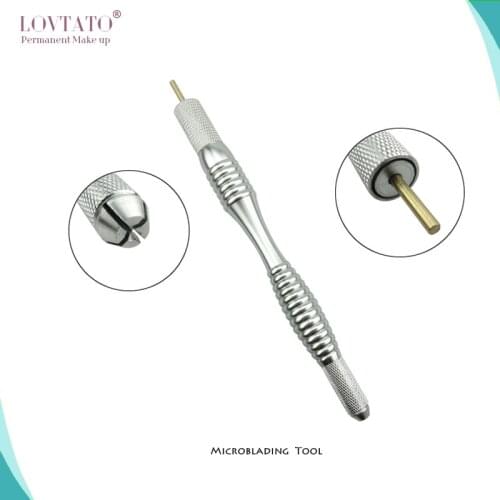 Hot Campass Type Microblading Tools Holder Eccentric Manual Tattoo Pen Tebori Permanent Makeup Eyebrow Machines Tattoos Guns 3d