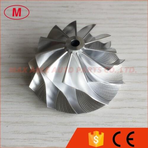 K04 5306-123-2007 11+0 blades 43.03/56.08mm performance Billet/milling compressor wheel for 5304-970-0054/0035/0043/0045/0051