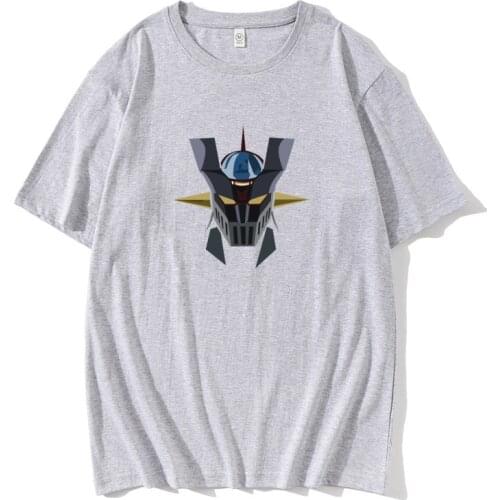 Spring 2021 Anime Mazinger Z Cartoon T Shirt Men Cool Tee Shirts Size S XXXL Custom Company Group Tops Coupons