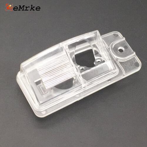 EEMRKE for Nissan Murano (Z51/Z51R) SUV 2008-2016/ ICHIKOH 6246 Car Rear View Camera Bracket License Plate Lights Housing Mount