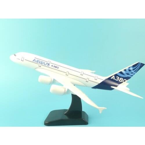 AIR BUS A380 20CM PLANE MODEL AIRLINES METAL ALLOY MODEL PLANE AIRCRAFT MODEL TOY AIRPLANE BIRTHDAY GIFT
