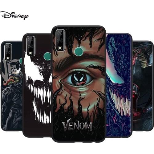 Soft Cover Villain Marvel Venom For Huawei Y9S Y6S Y8S Y9A Y7A Y8P Y7P Y5P Y6P Y7 Y6 Y5 Pro Prime 2020 2019 Phone Case