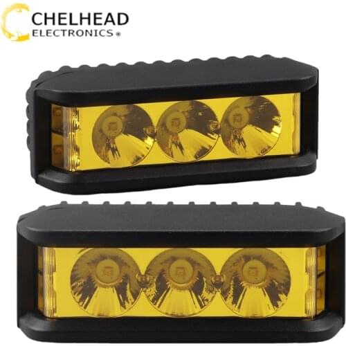 Super Led Work Light 35W Car Working Driving Bulb Ledbar 12V 24V Yellow White Spot Beam Fog Lights for Auto Moto 4x4 Off-road