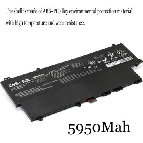 1PC New Laptop Battery Internal For Samsung 530U3B 530U3C 535U3C 532U3X AA-PBYN4AB