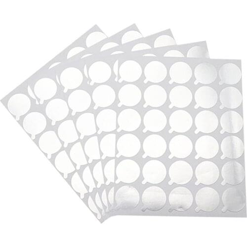 10sheet Disposable Grafted Eyelash Glue Holder Pallet Eye Makeup Adhesive Stand Gasket Sticker Eyelash Extension Pad Beauty Tool