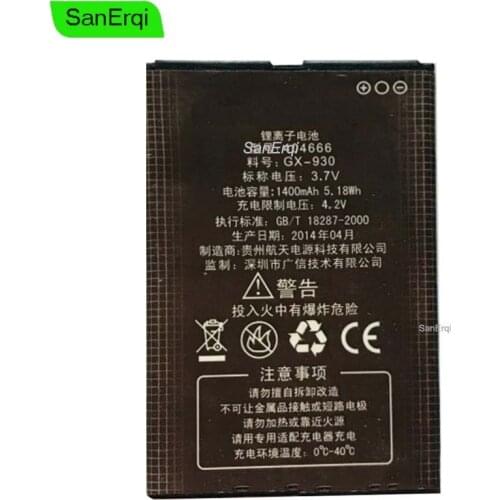 3.7V 1400mAh GX-930 For KINGSUN EF92 EF92A EF930 Battery
