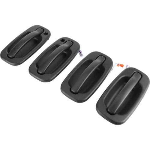 4pcs Exterior Door Handle 15034985 15034986 15107655 15107656 Fit for Chevrolet Silverado/Tahoe/Suburban