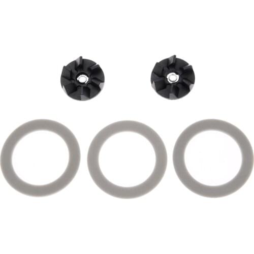5pcs/kit Blender Rubber Drive Clutch+Sealing Gasket Ring fits for Hamilton Beach/Cuisinart Blenders Replace Number 990035800 Set
