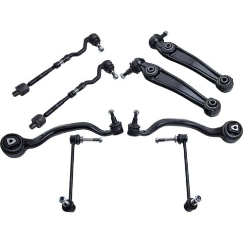 8pc Front Lower Suspension Wishbone Track Control Arms For BMW X5 X6 E70 E71 E72