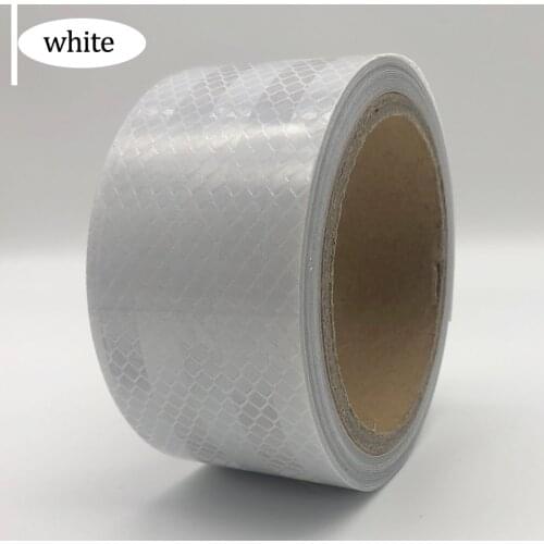 Car Reflective Tape Decoration Stickers Car Warning Safety Reflectante Tape Film Auto Reflector Sticker for Car Styling