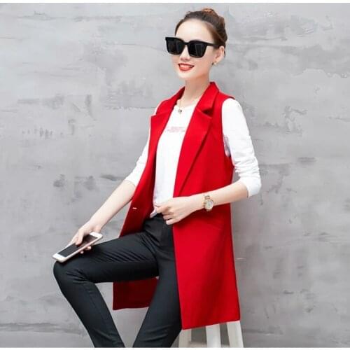 CAN XIN LCY Women's Long Vests