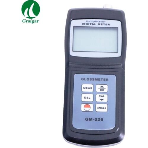 GM-026 Glossmeter Microprocessor Digital Meter Gloss Meter 20 / 60 Degrees Range 0.1 ~ 200GU