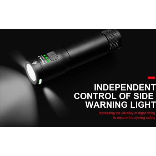 TOWILD BC02-700C Bicycle light headlight USB rechargeable strong light flashlight night riding bicycle light outdoor camping