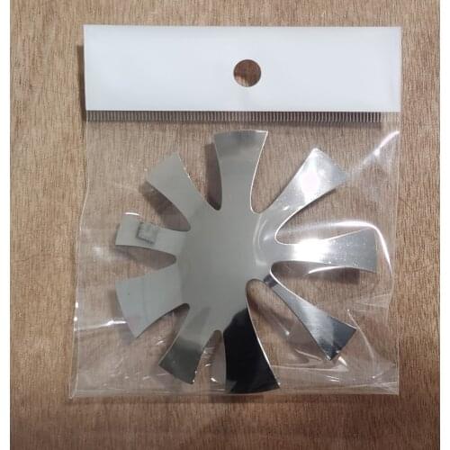 French Manicure Design Mould Plate Nail Art Styling Template Tools Stainless Steel Edge Trimmer Cutter Clipper Manicure