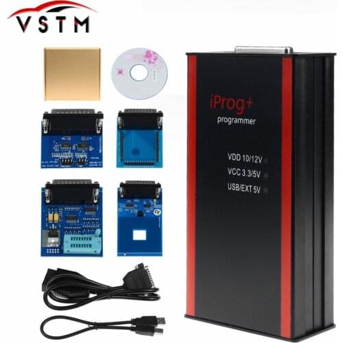 Hot Iprog+ Iprog Pro Programmer Support IMMO + Mileage Correction + Airbag Reset till the year 2019 Replace Carprog/Full
