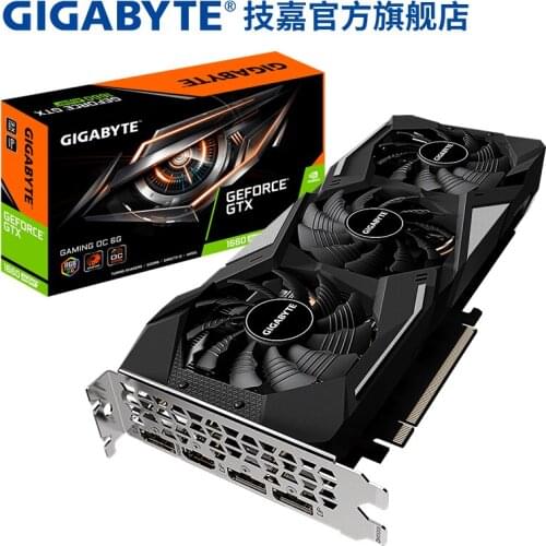 Gigabyte GTX1660 SUPER 6G/GTX1660Ti/GTX1660 desktop game computer mainframe independent graphics card
