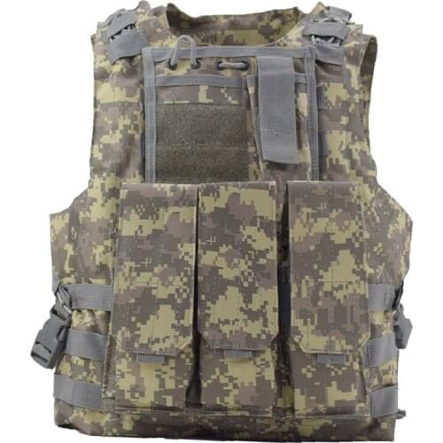 Amphibious Camouflage Uniform Army Combat Mens Vest Outdoor Hunting Shooting Tactical Protective Equipment
