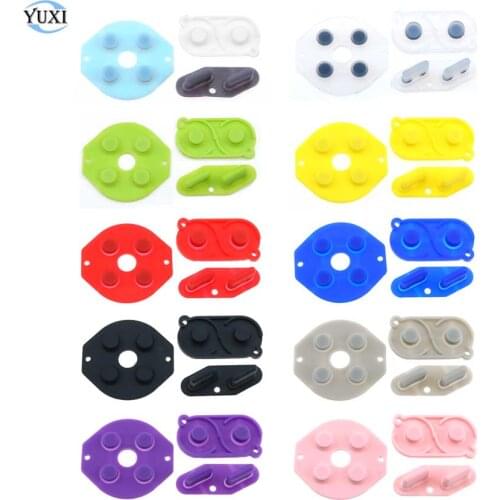 YuXi Rubber Conductive D-pad Buttons for GameBoy Classic for GB Fat DMG Direction A-B Start Select Button Replacement