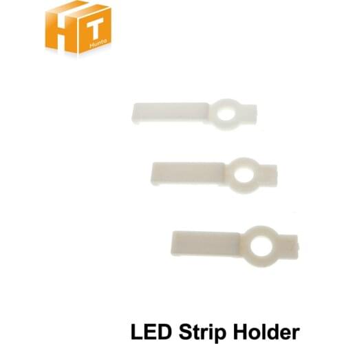 Fixing LED Strip Mounting Clip 8mm 10mm 12mm Non-waterproof LED Strip Holder 10pcs/lot