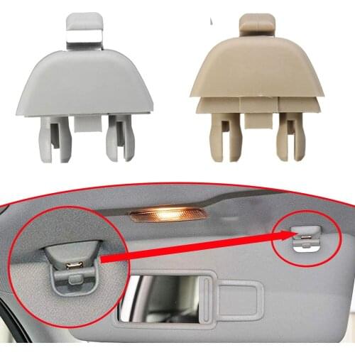 Sun Visor Hanger Clip Hook Holder For VW Passat B7 Polo for Skoda Seat CITIGO RAPID 6RD857561 Auto Fastener