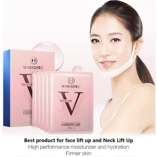 Lifting Facial Mask Face V Shape Facial Slimming Bandage Lift Up Neck Shape Mask Reduce Double Chin Face Massage Hydrate Skin
