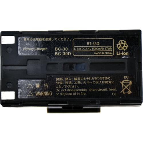 NEW BT-65Q/BT65Q Li-ion Battery for Topcon GTS-750 GPT-7500 Total Station